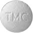 TMCと書かれた丸い白色の錠剤